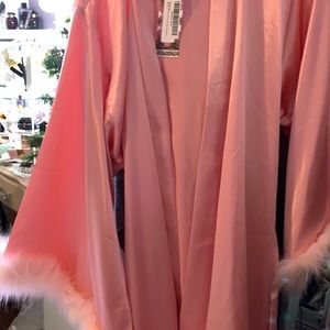 Live show pink robe